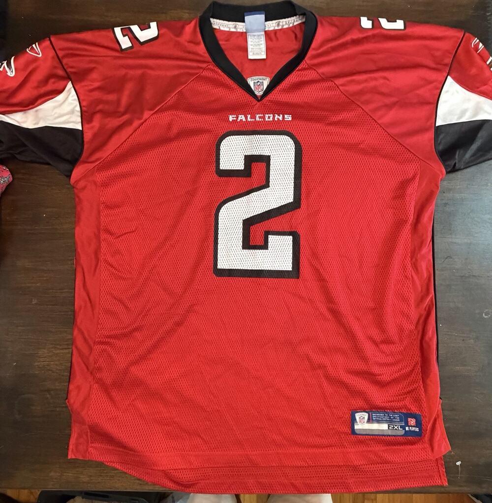 2XL Matt Ryan Atlanta Falcons NFL Equipment Authentic Reebok Vintage Jersey